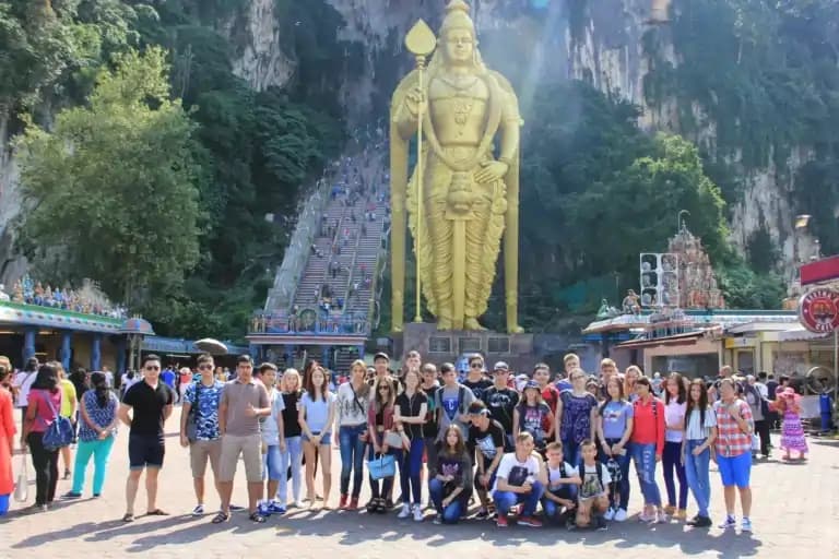Batu Caves limestone temples