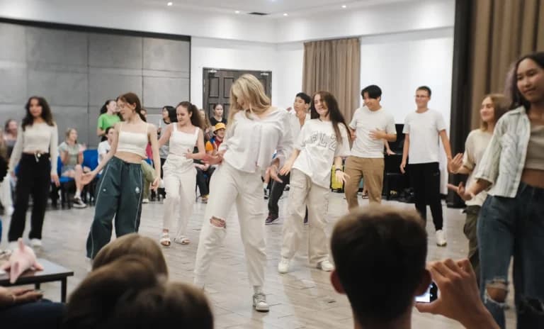 Weekly dance class