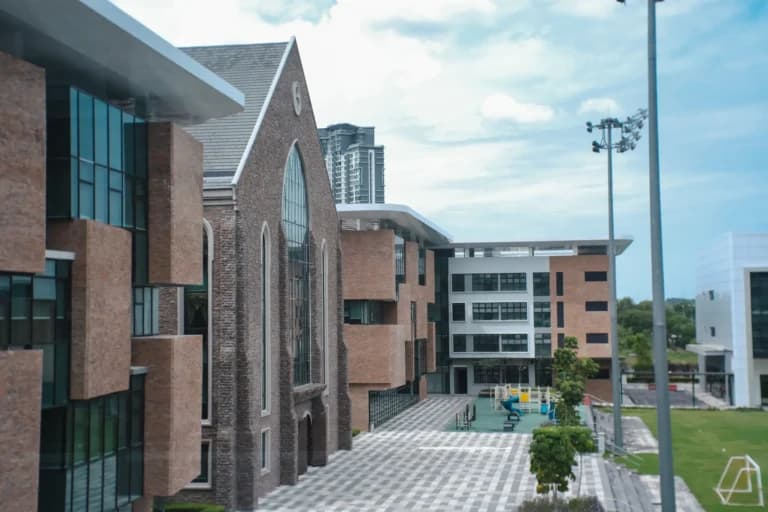 British International School accommodation entrance