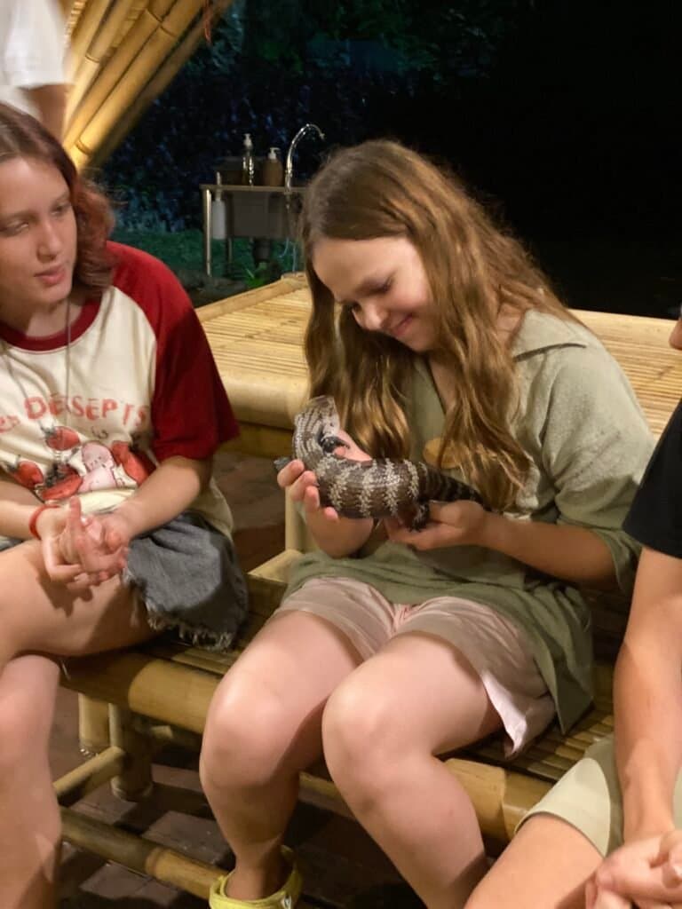 Eco-camp lounge